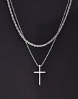 Vnox Mens Cross Necklaces