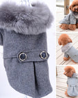 Pet Fur Collar Jacket