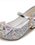 Glitter High Heel Kids Shoes