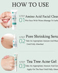 Anti Acne Removal Moisturizing Face Skin Care Kit