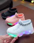 LED Luminous Mesh Sneakers for Kids