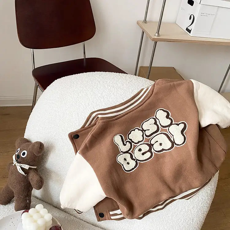 Warm Toddler Bear Coat Kids